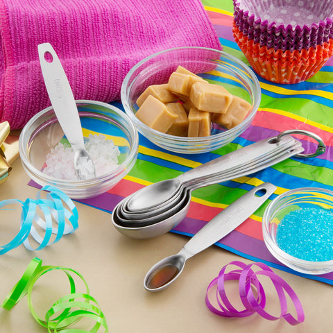 Spring Chef stainless steel spoons resist rust and bending.