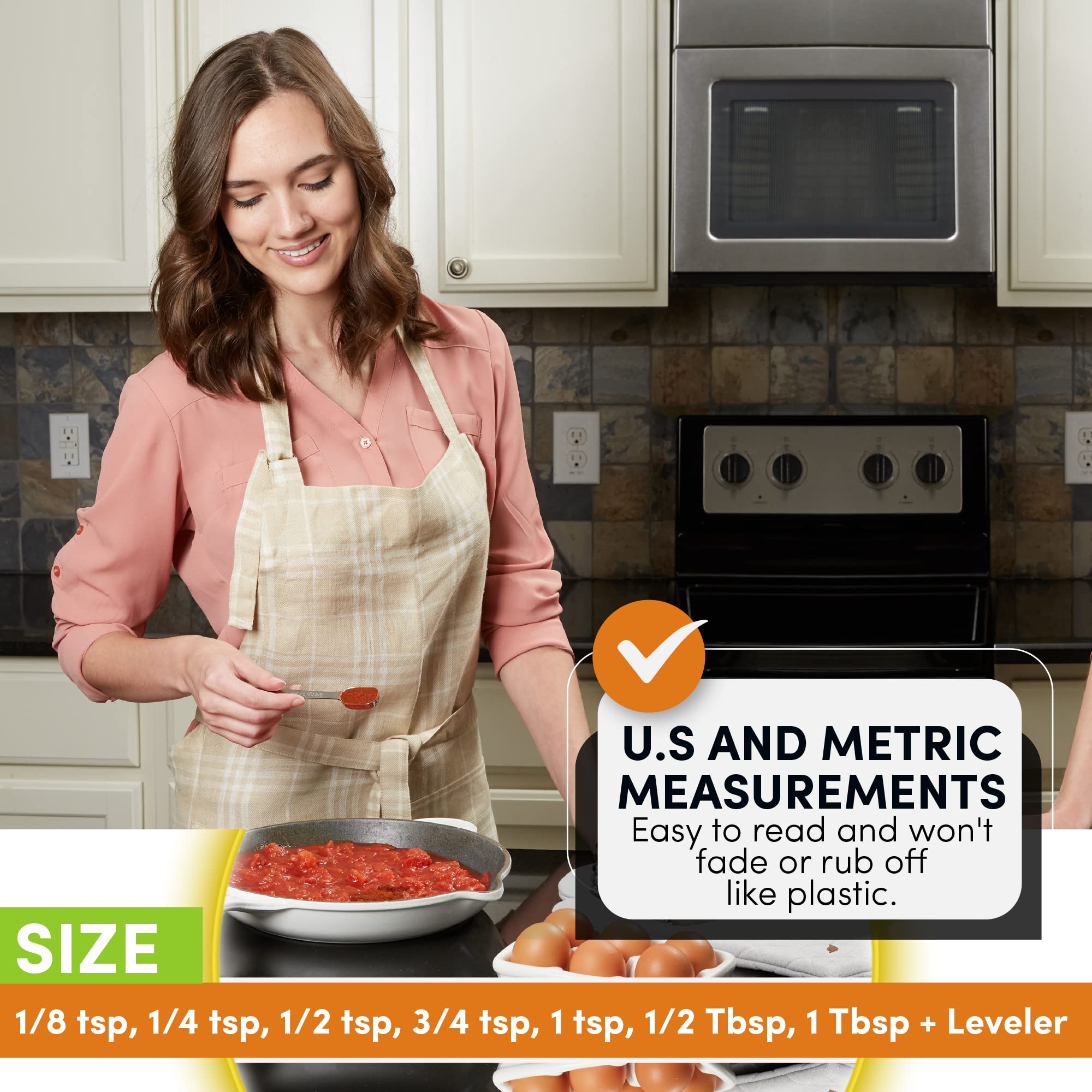 Spring Chef one-half-tsp spoon for accurate flavor adjustments.