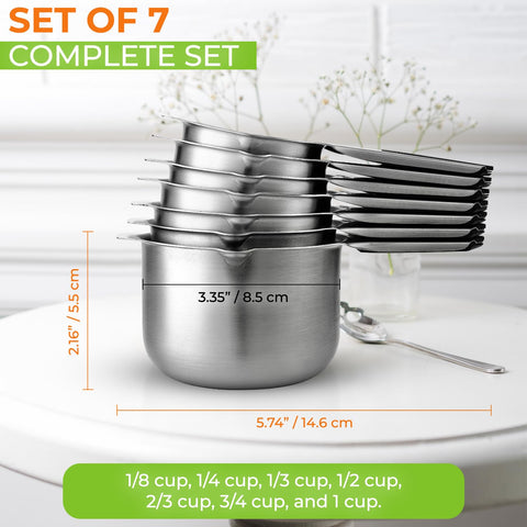 Spring Chef patent-pending nesting design streamlines cup selection