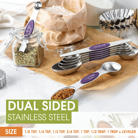 Spring Chef dual-ended spoon with liquid-end for sauces and liquids