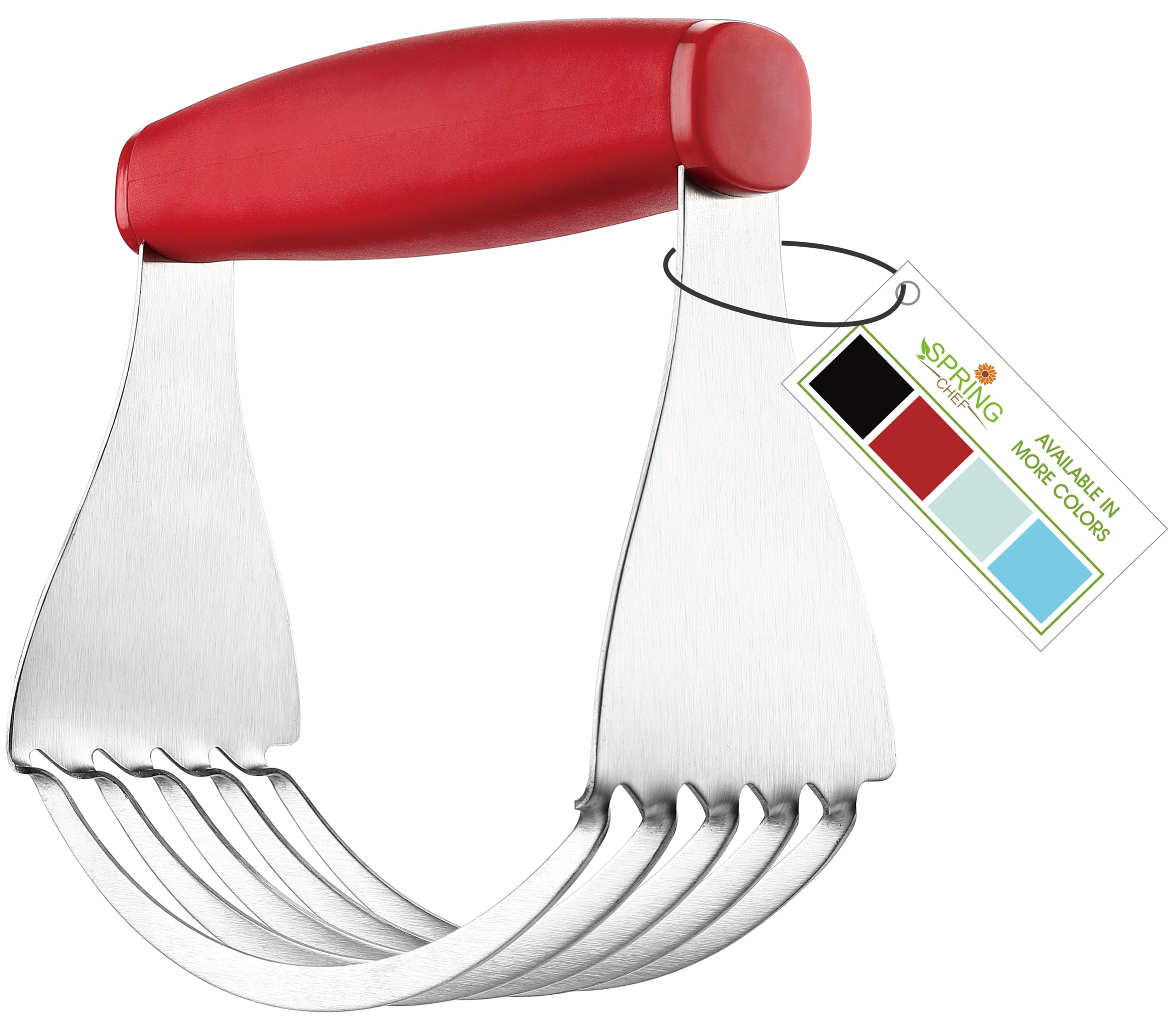 Spring Chef Red XL dough blender blades close-up for even butter distribution