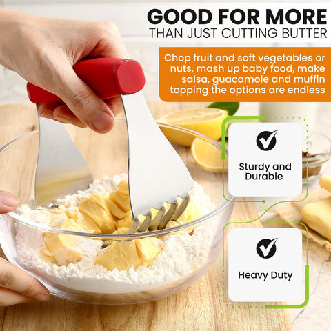 Spring Chef Red XL dishwasher-safe design for easy post-bake cleaning