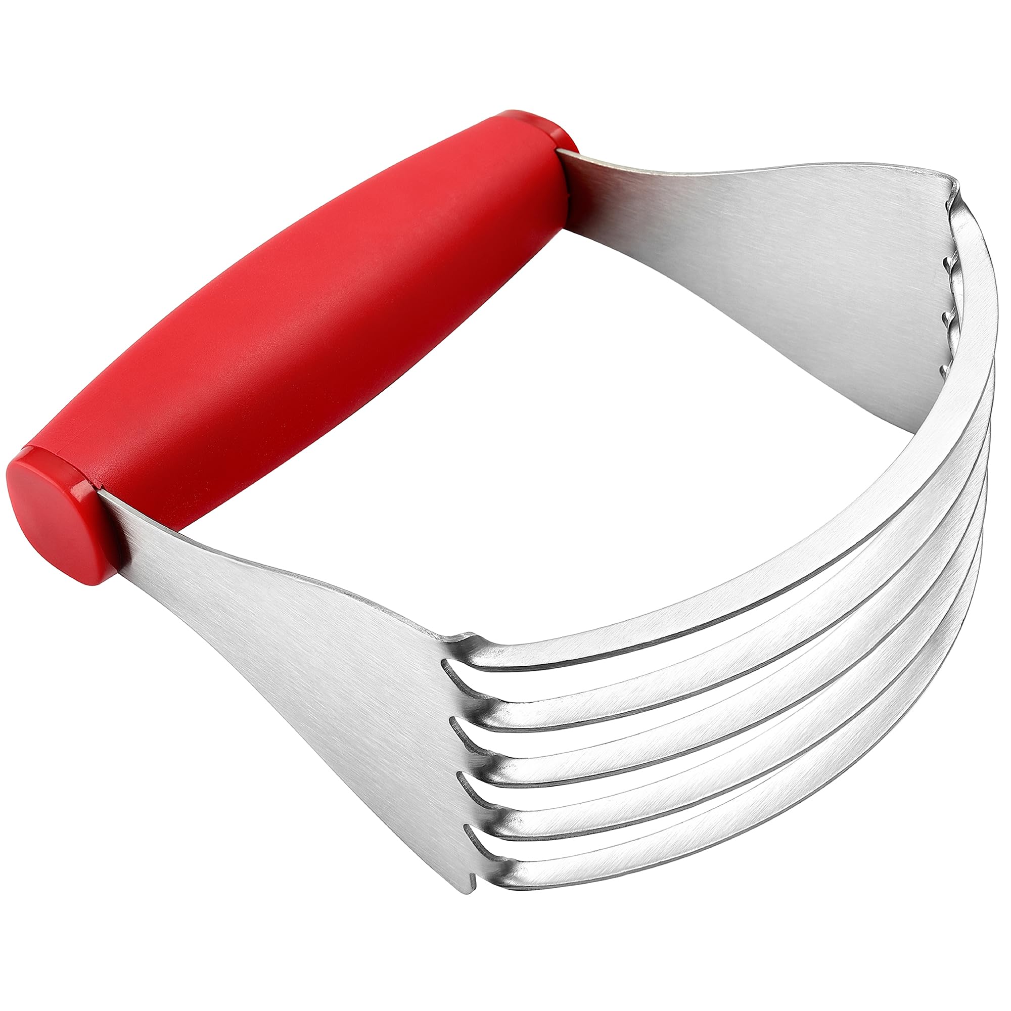 Spring Chef Red XL in hand during dough preparation
