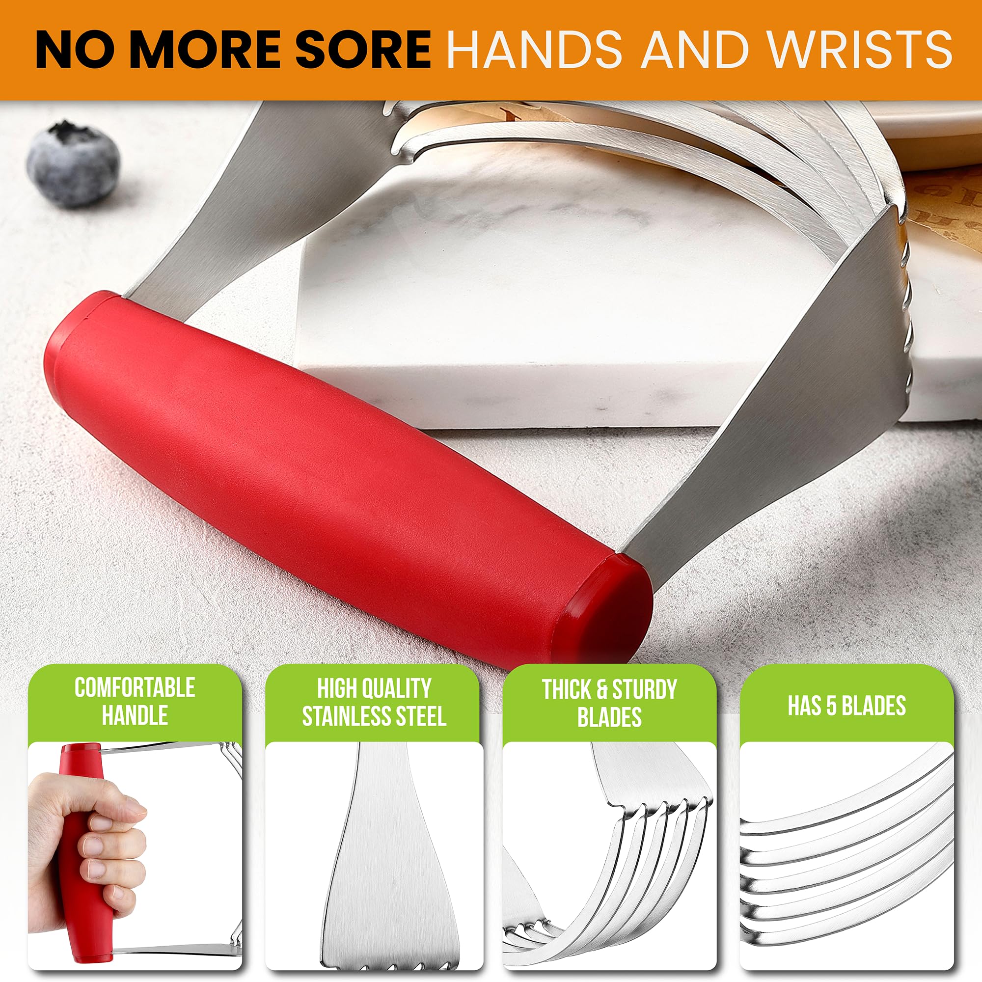 Spring Chef Red XL used on pie crust for even dough pieces