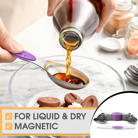 Spring Chef dishwasher-safe spoons simplify cleanup after cooking.