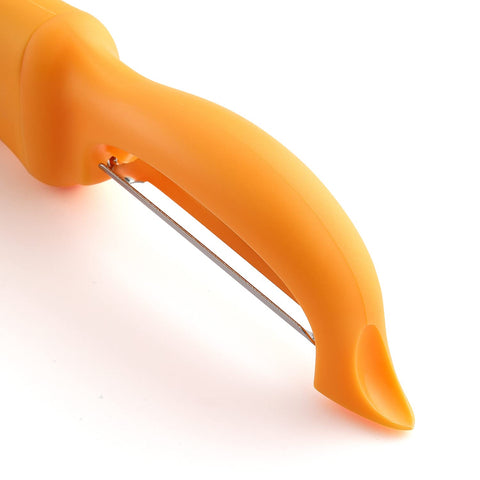 Spring Chef versatile peeler for vegetables and fruits.