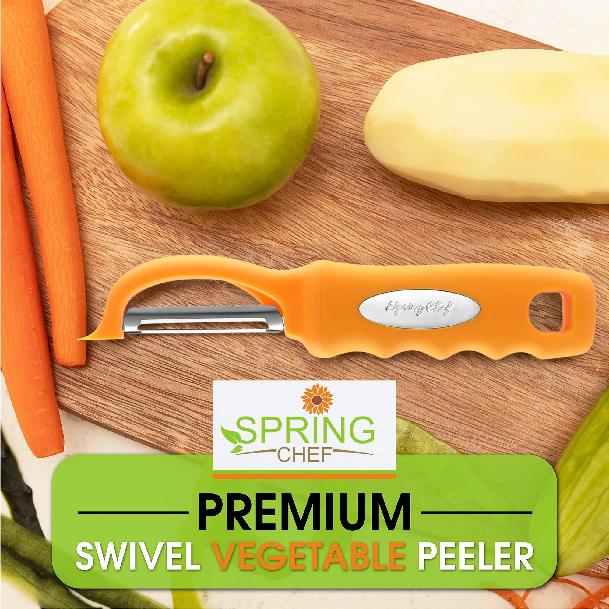Spring Chef two-pack set provides a spare or shared kitchen tool.