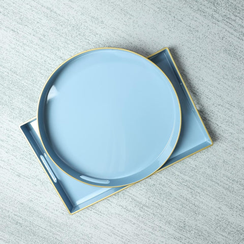 Thick acrylic construction with handmade edges for durability and premium feel