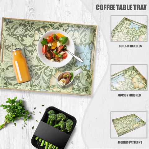 Spsyrine serving tray color options to match different home decors