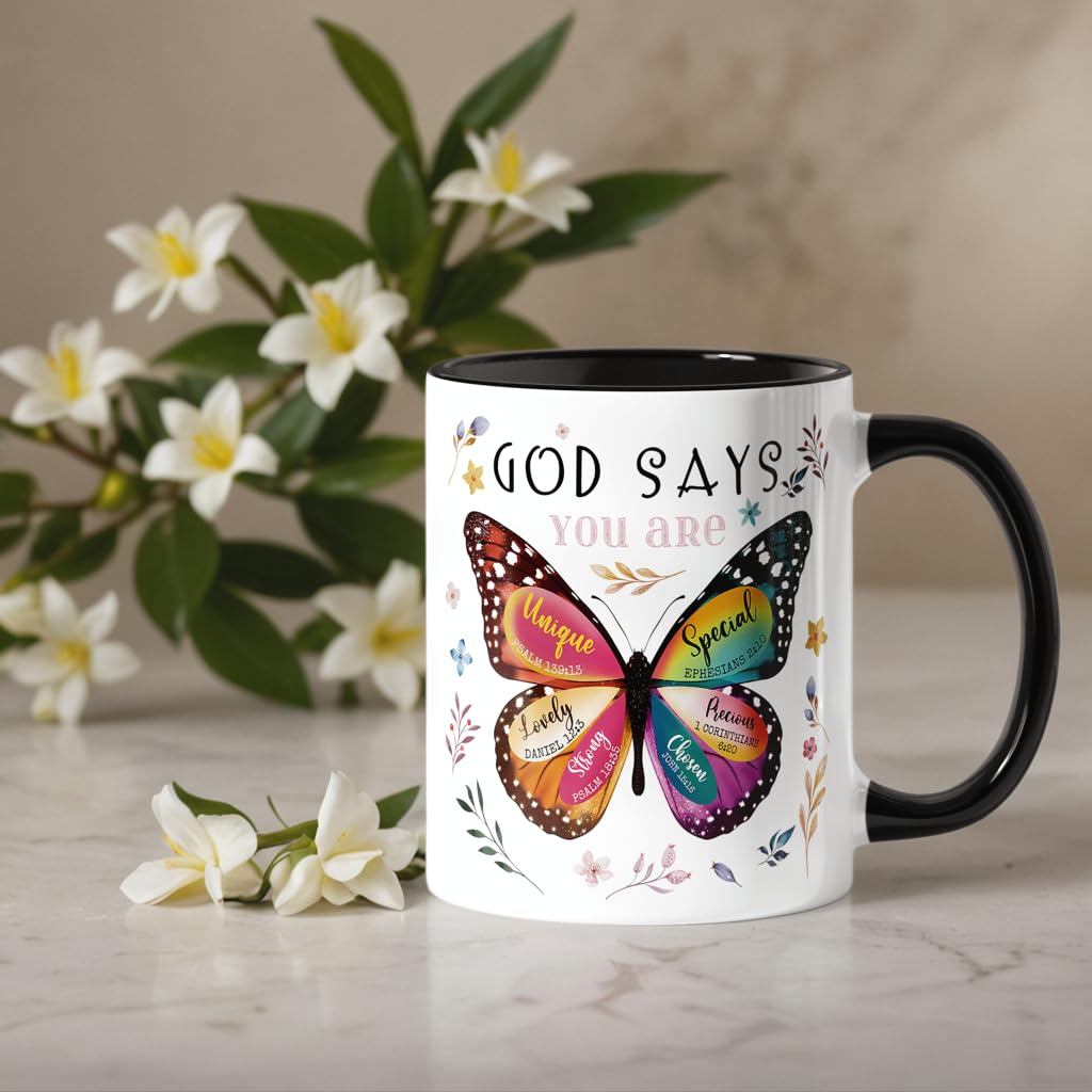 Spwasplo morning coffee companion mug for home and church.
