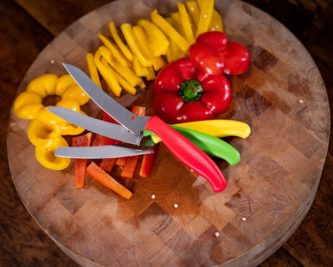 Color options help color-code tasks in the kitchen.