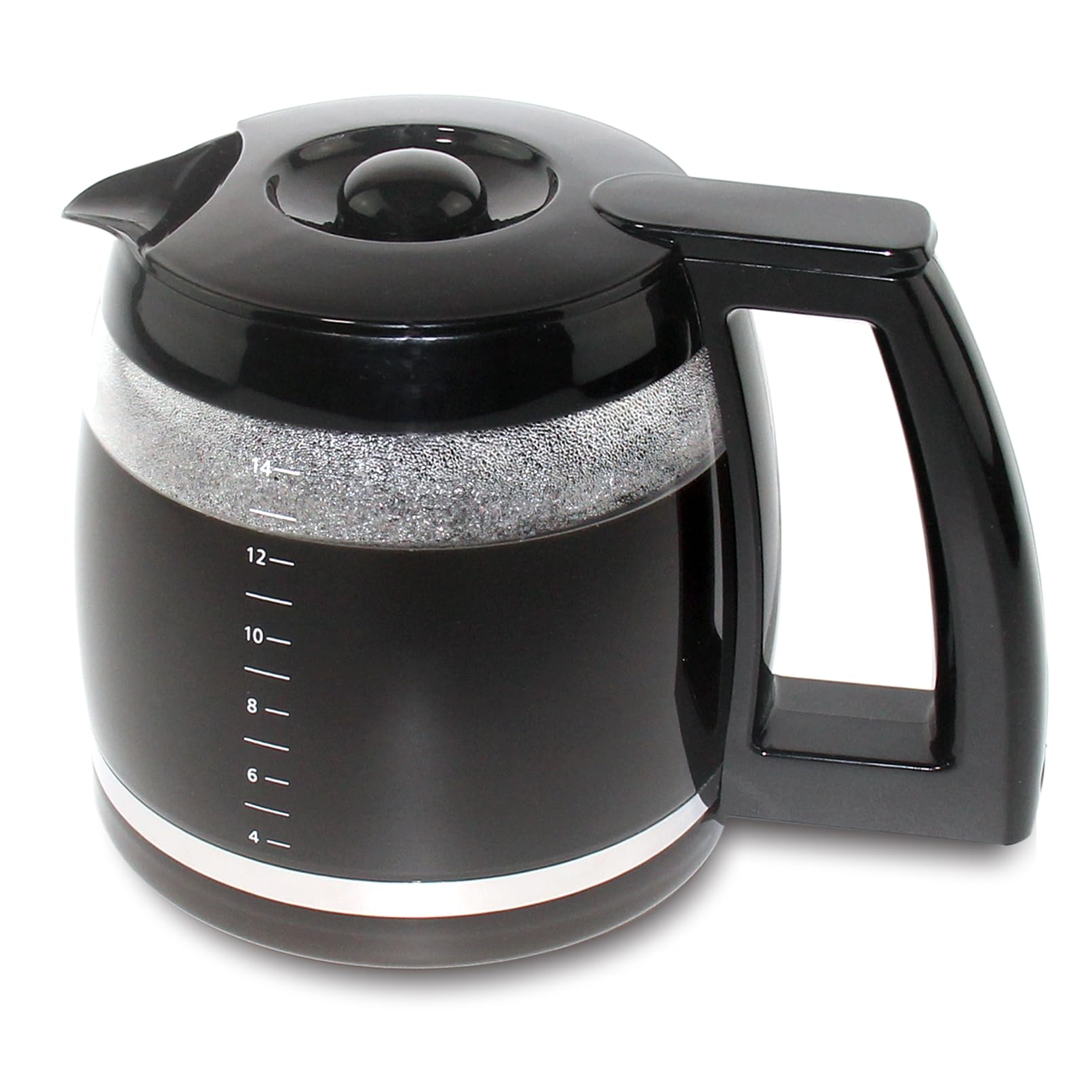 Srempat borosilicate glass carafe offers durability and clarity