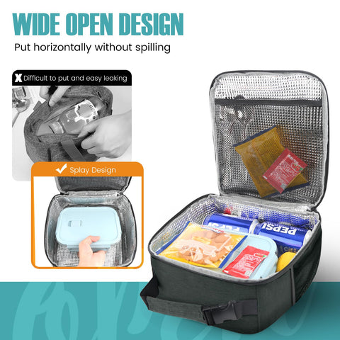 SRISE lunch bag insulation-pearl-cotton maintains warmth or coolness for meals