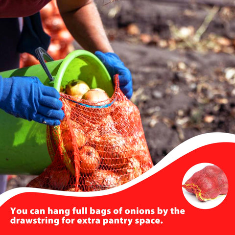 SRXES citrus in mesh bags highlights breathable fresh storage