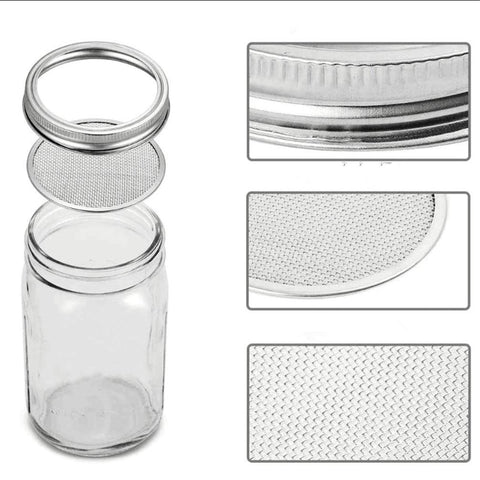 SRXES multi-purpose cover doubles as sieve for kitchen tasks.