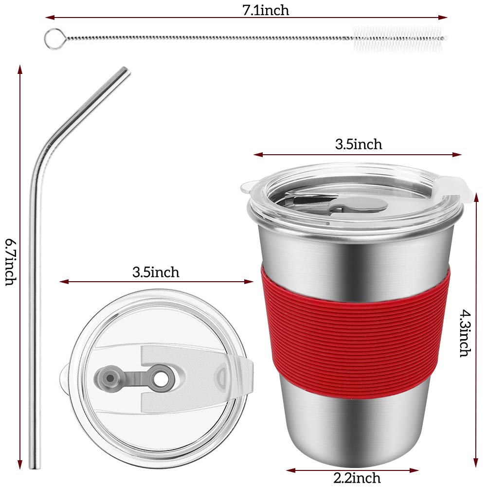 SSAWcasa colorful silicone sleeves help identify cups at parties