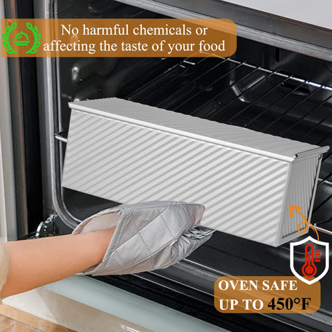 SS&CC Pullman loaf pan easy-clean coating for quick cleanup