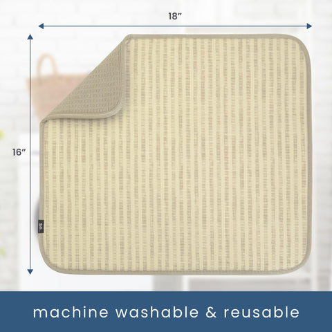 Works as an appliance slider under mixers or blenders.