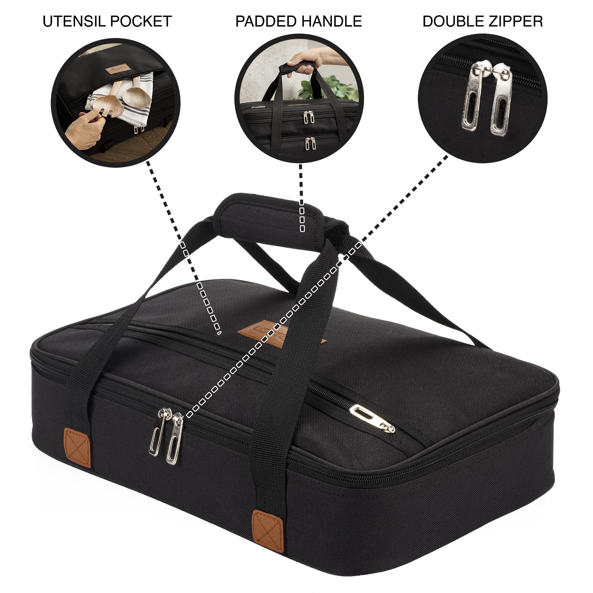 Stack Store Plus More padded carry handle for easy transport