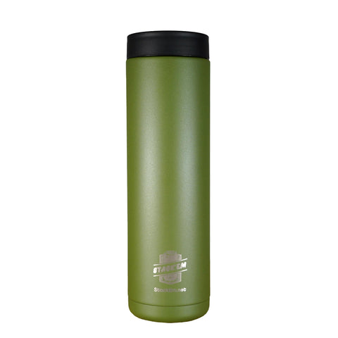 Stack'Em two-cans insulated colster keeps beverages cold during outdoor adventures