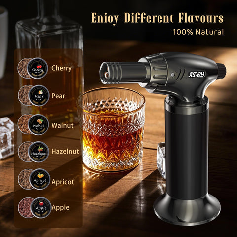 STAEVER premium glasses pair perfectly with smoked cocktails.