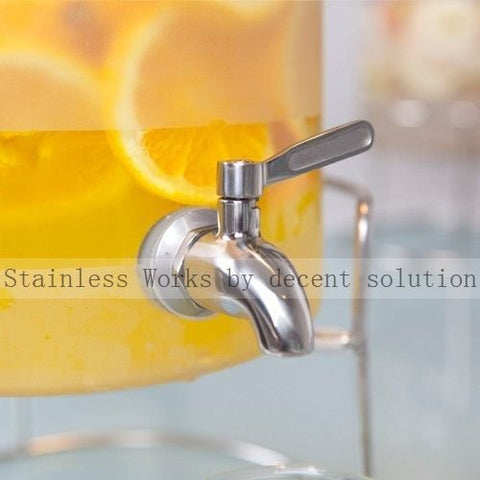 Stainless Works SSS010 spigot installation on flat surfaces with universal fit