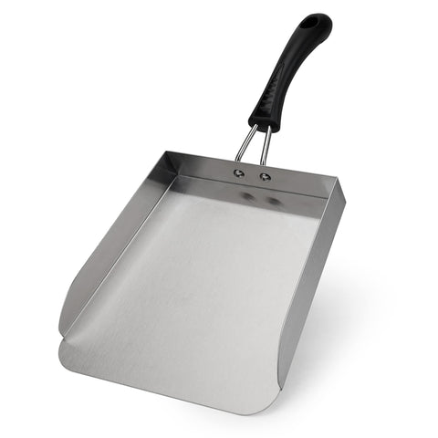 Stanbroil 13-inch stainless steel griddle mover for easy food transfer on the grill.
