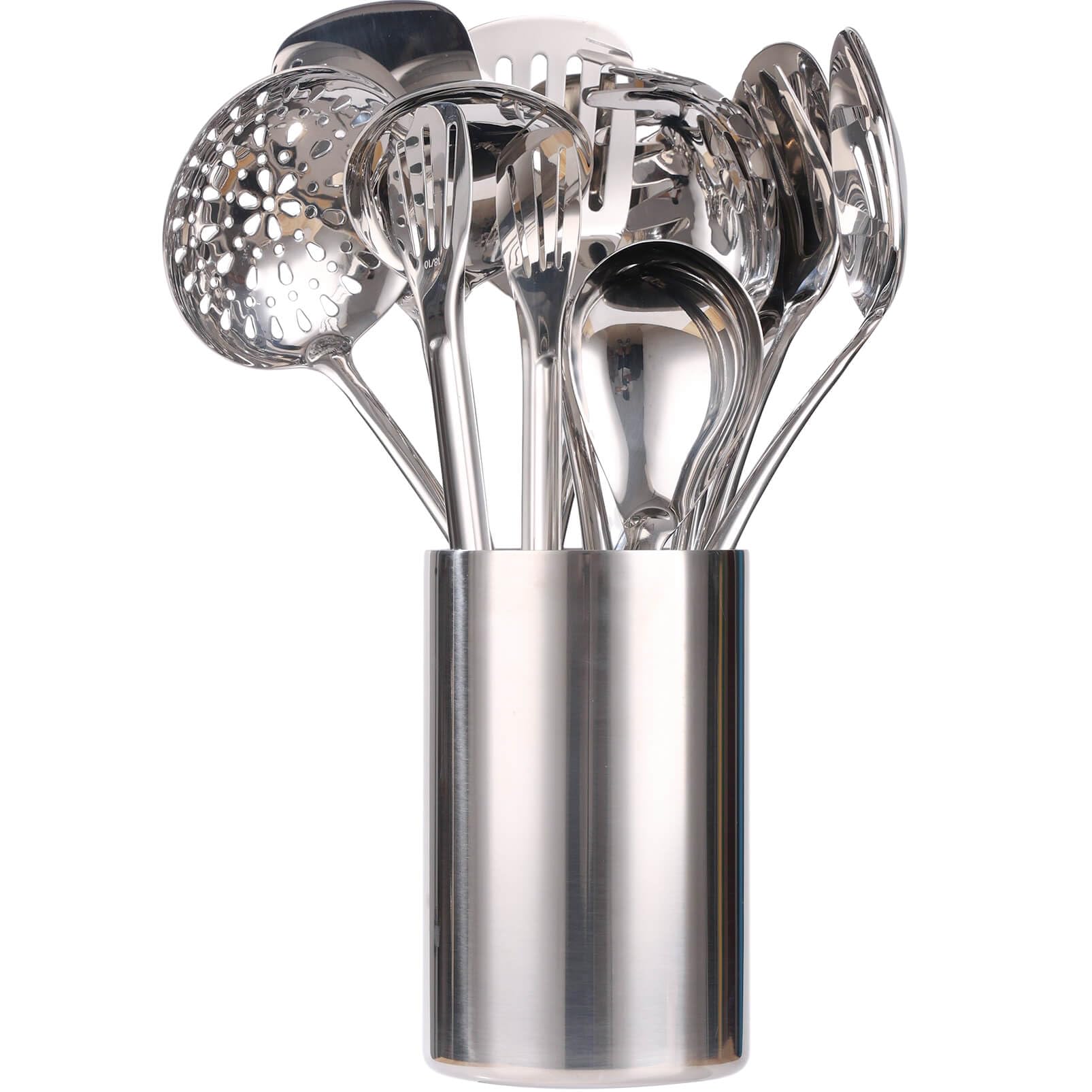 Standcn 15-inch-long utensils holder showing a sleek, organized counter storage solution.