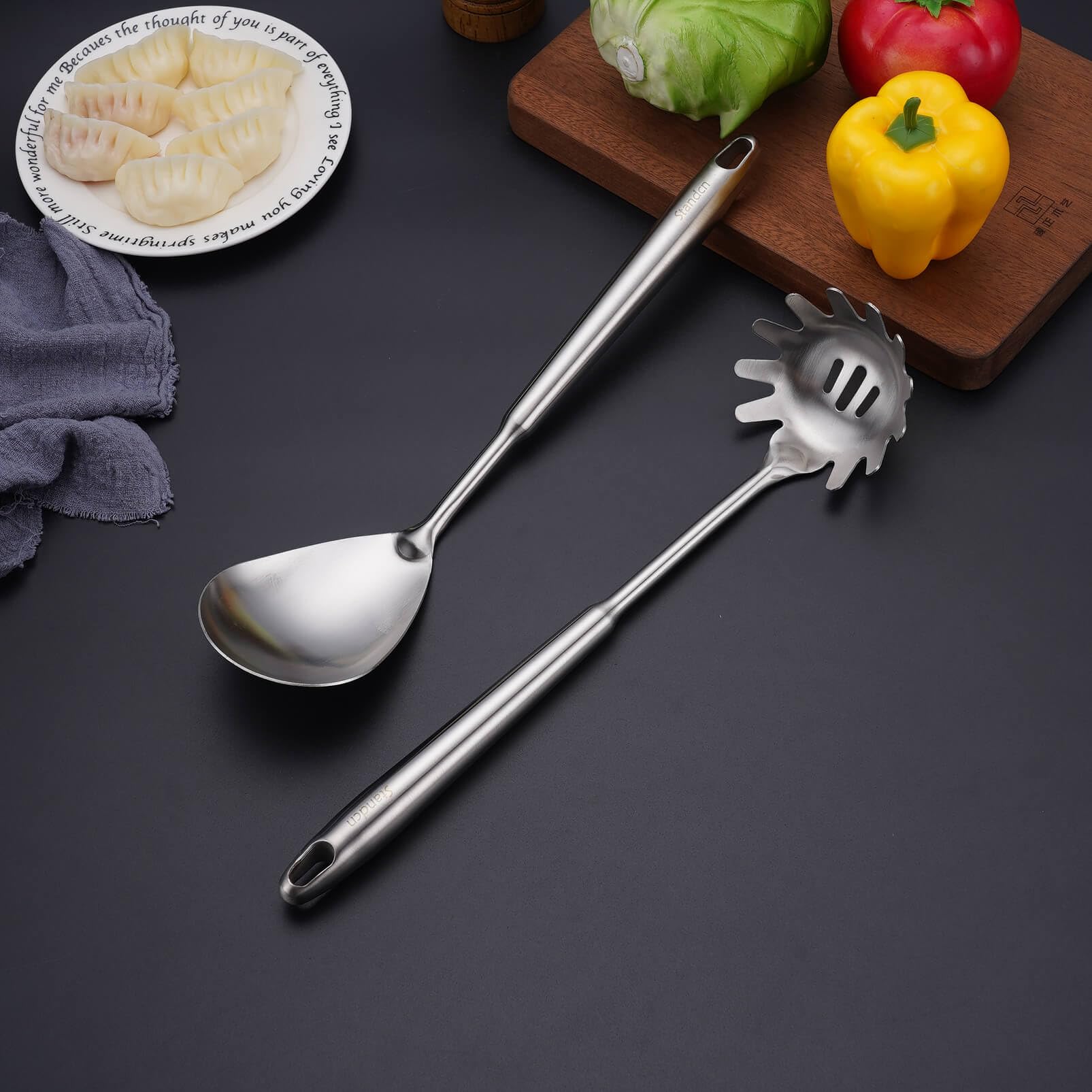 Standcn brushed matte finish adds a premium look to any kitchen.