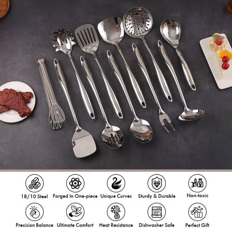 Standcn meat fork designed for lifting and precise handling of meats.