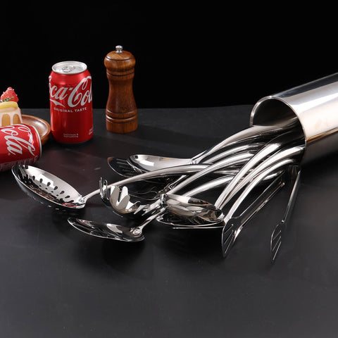 Standcn soup ladle perfect for portioning soups and stews.