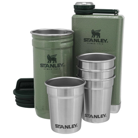 Stanley Adventure carrying case keeps the shot set organized for trips.