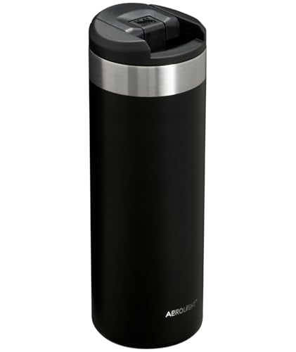 Stanley AeroLight Transit Bottle 16oz insulated stainless steel keeps drinks at desired temperature.