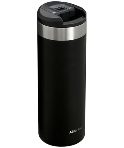 Stanley AeroLight Transit Bottle 16oz insulated stainless steel keeps drinks at desired temperature.