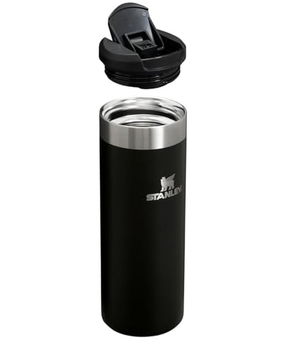 Stanley AeroLight Transit Bottle 16oz leakproof lid closeup with secure locking mechanism.