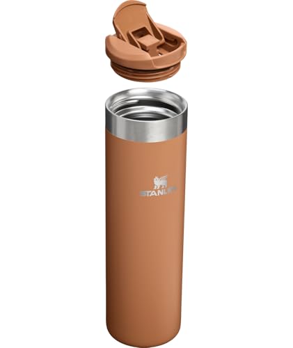 Stanley AeroLight Transit Bottle compact profile fits car cup holders during commutes.