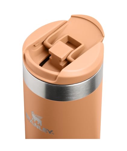 Locking drink-through lid keeps leaks secure during commutes