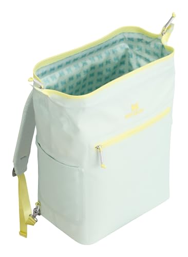 Stanley Madeleine Midi side pocket holds bottles and essentials.