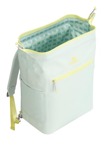 Stanley Madeleine Midi side pocket holds bottles and essentials.