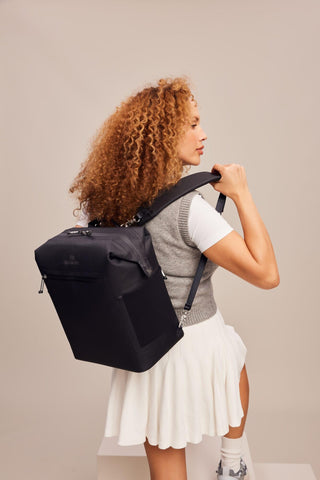 Stanley All Day Madeleine Midi Backpack soft cooler open compartment view and organization