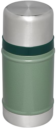 Stanley Classic 24oz food jar shown for top-rack dishwasher cleaning after camping.