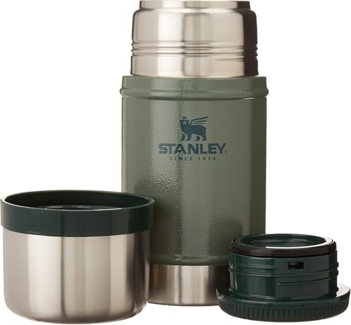 Stanley Classic 24oz food jar open lid, wide mouth for easy filling and sipping.