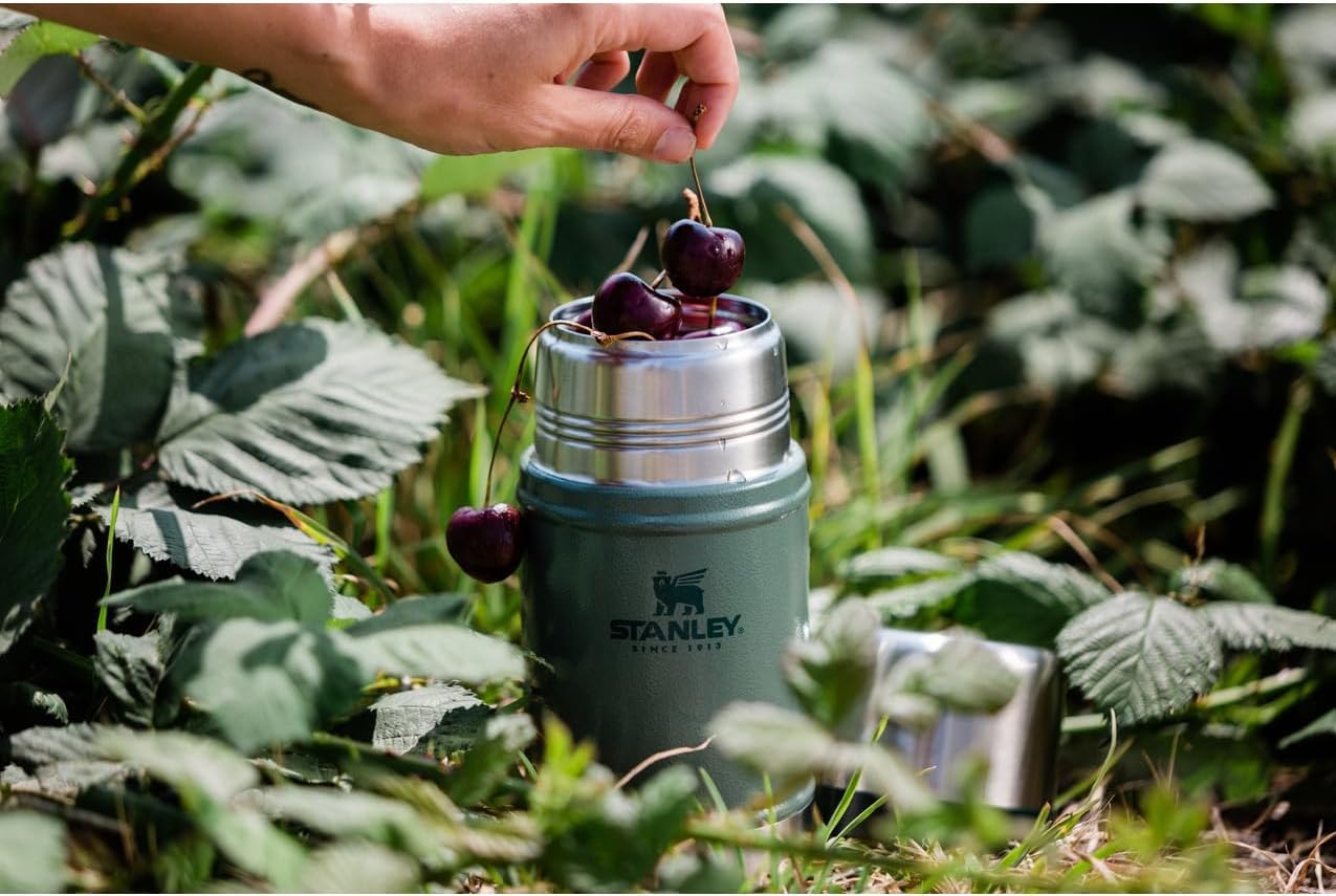 STANLEY Classic 24 oz Food Jar travel-ready fits in bags for hikes and picnics