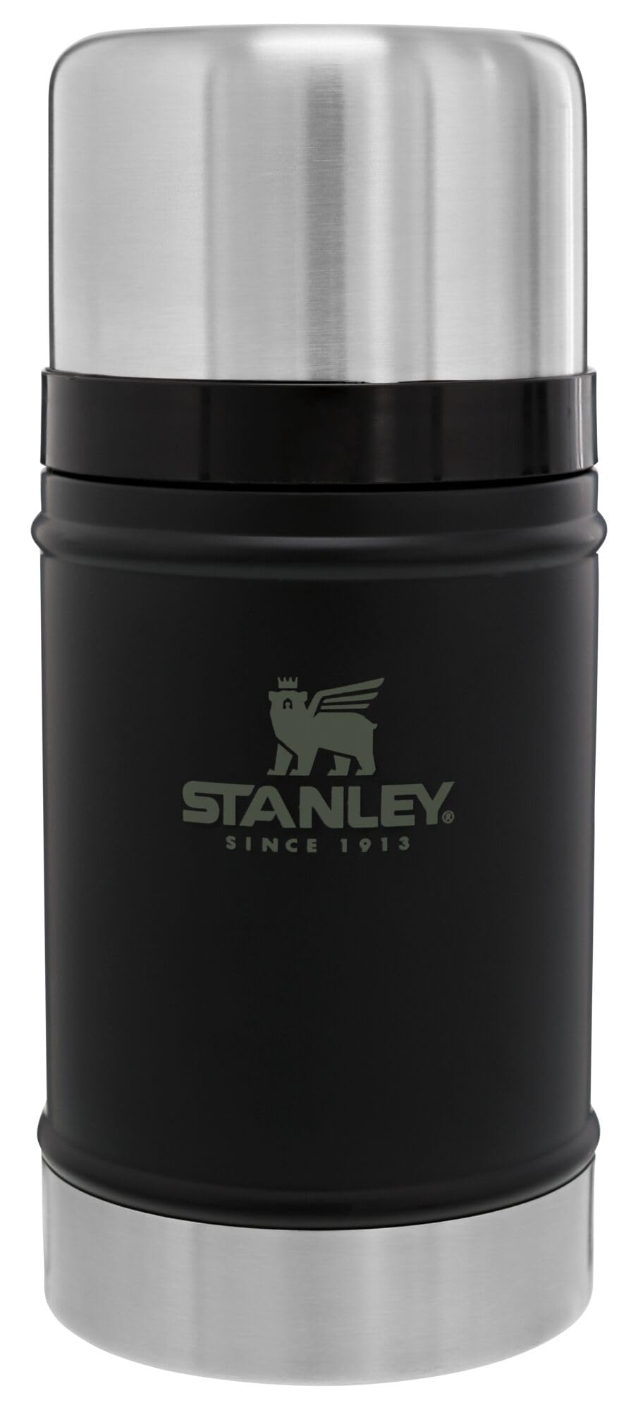 Stanley Classic 24oz food jar with wide mouth for easy filling and cleaning.