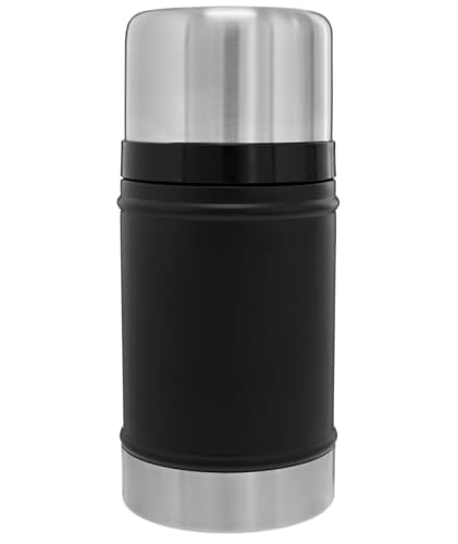 STANLEY Classic 24 oz Food Jar wide mouth open demonstrates easy filling and direct sipping