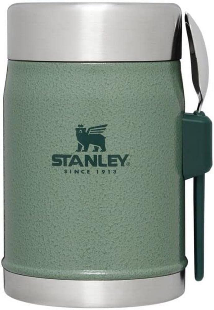 Stanley Classic Food Jar with wide mouth for easy filling and cleaning.