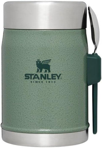 Stanley Classic Food Jar with wide mouth for easy filling and cleaning.