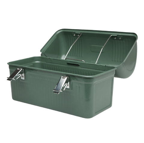 Domed top design lets a Stanley vacuum bottle nest securely in the lid.