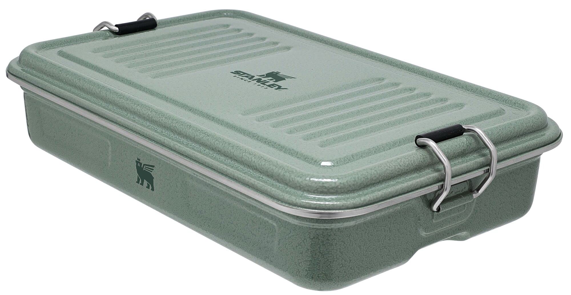 STANLEY Useful Box features sturdy latches to keep the lid secure.