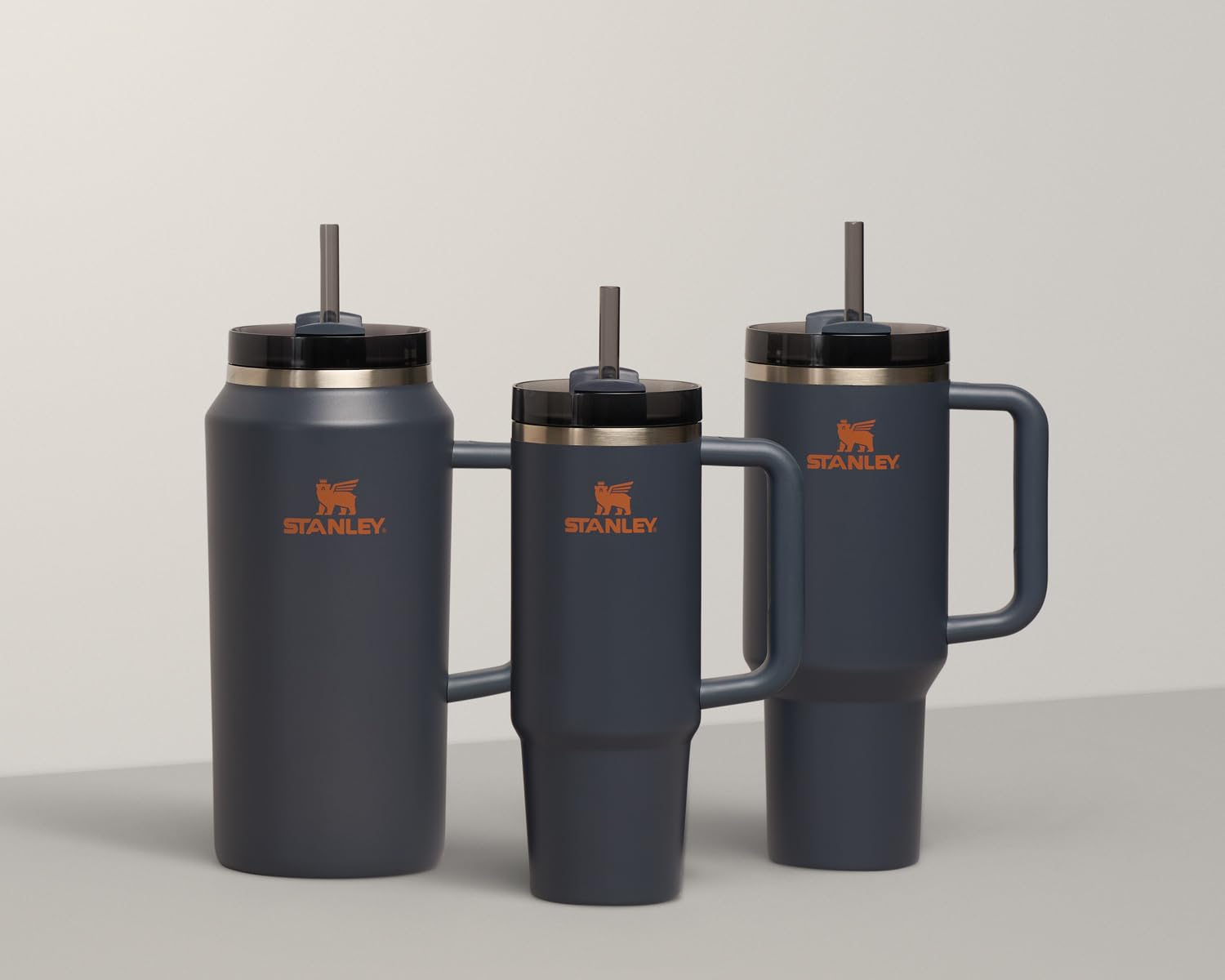 Stanley dishwasher-safe tumbler for quick cleaning after workouts or trips.